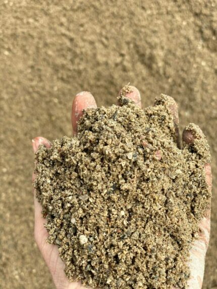 Vådt stenmel natur farvet