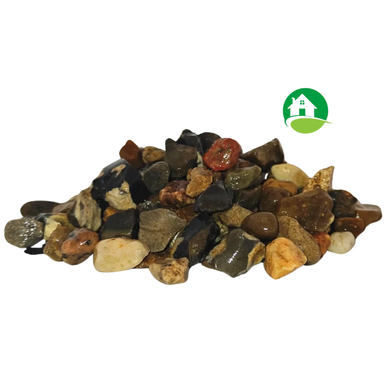 Ærtesten 8/16mm naturmix, varm og flot farve