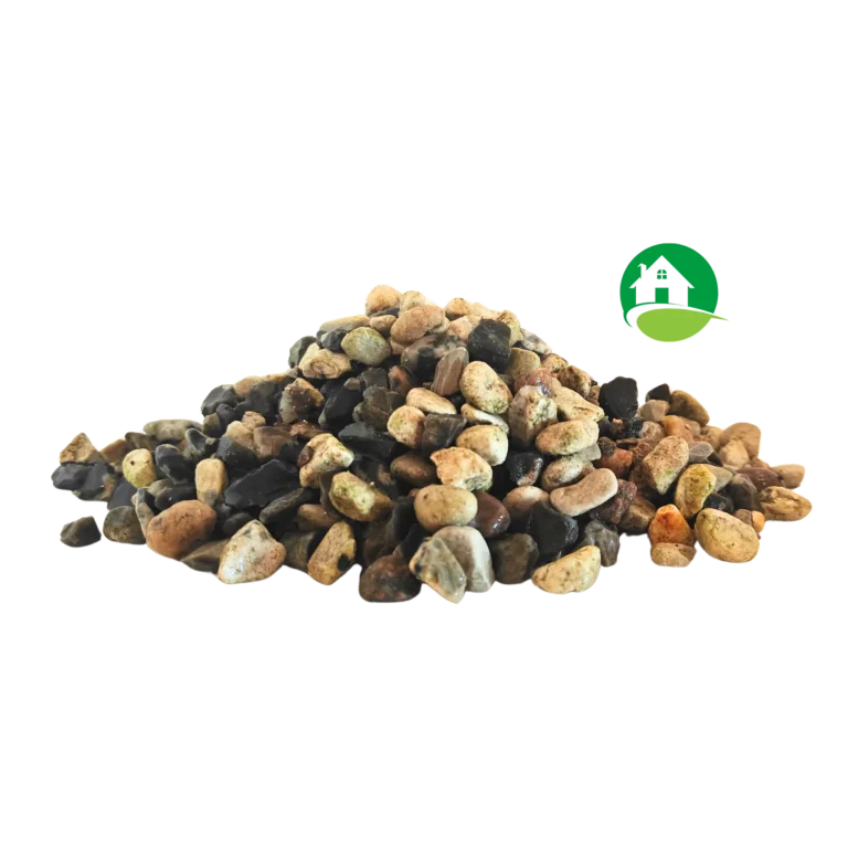 Ærtesten Hvid/gråmix 8/16 mm