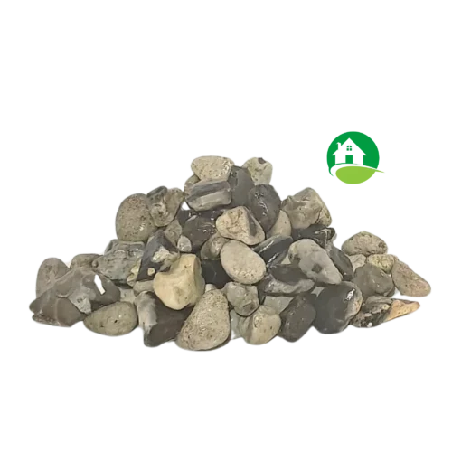 Hvid/gråmix nøddesten 16/32 mm